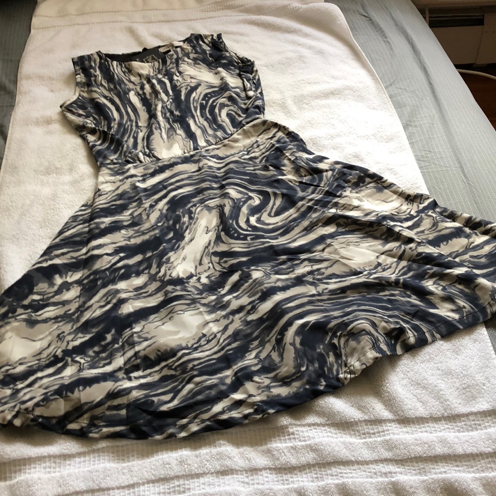All gathered up skater dress